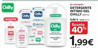 Coop Chilly Detergente Intimo Gel offerta