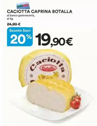 Coop Caciotta Caprina Botalla offerta