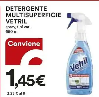 Coop Vetril Detergente Multisuperficie offerta