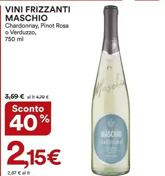 Coop Cantine Maschio - Pinot Rosa 750 G(ml) offerta