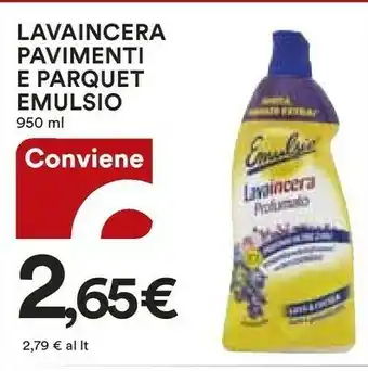Coop Emulsio Lavaincera Pavimenti E Parquet offerta