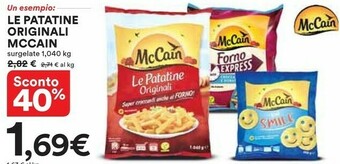Coop Mccain Le Patatine Originali 1000 G(ml) offerta