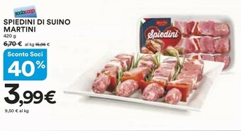 Coop Martini Spiedini Di Suino offerta