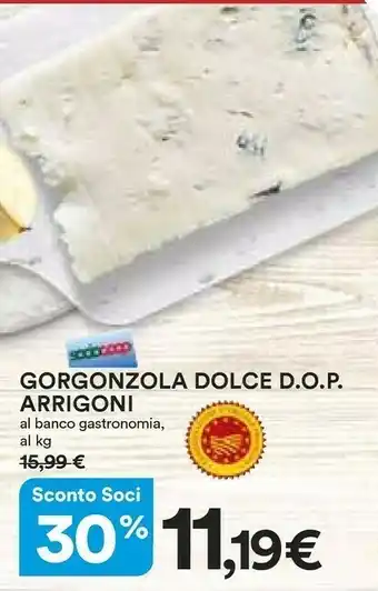 Coop Arrigoni Gorgonzola Dolce offerta