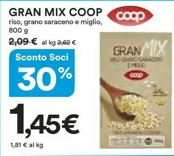 Coop - Gran Mix Riso Grano Saraceno E Miglio 800 G(ml)