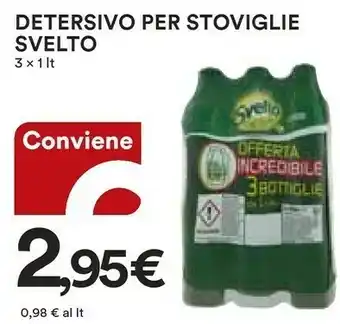 Coop Svelto Detersivo Per Stoviglie offerta