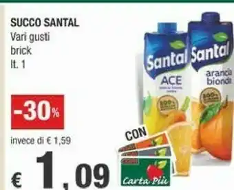 Crai Santal Succo offerta