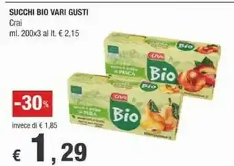 Crai Crai - Pera Succo E Polpa 600 G(ml) offerta