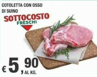 Crai Cotoletta Con Osso Di Suino offerta