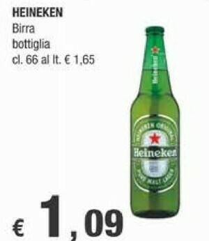 Crai Heineken Birra 660 G(ml) offerta