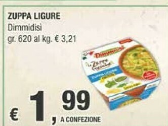 Dimmidisì Zuppa Ligure