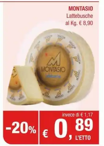 Montasio Lattebusche