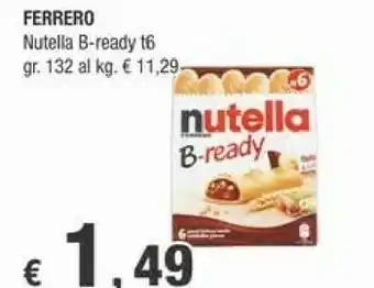Crai Ferrero Ferrero - Nutella B-ready offerta