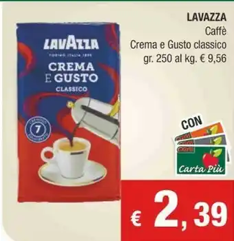 Crai Lavazza Crema E Gusto Classico offerta
