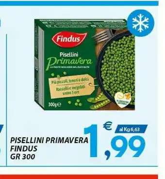 Vivo Supermercati Findus Pisellini Primavera 300 G(ml) offerta