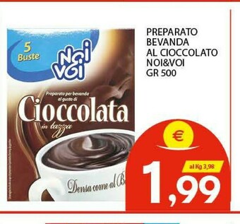 Vivo Supermercati Noi&voi Preparato Bevanda Al Cioccolato offerta