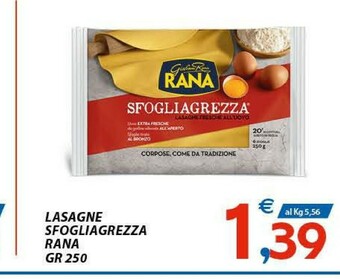 Vivo Supermercati Rana Lasagne Sfogliagrezza offerta
