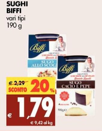 Tigros Biffi Sughi 190g offerta