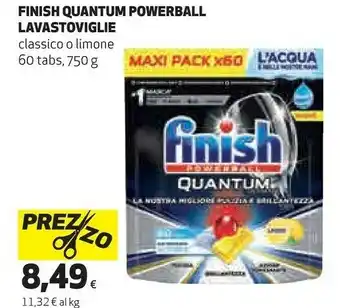 Coop Finish Quantum Powerball Lavastoviglie offerta
