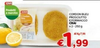 Crai Cordon bleu offerta