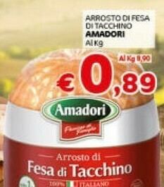 Crai Amadori Fesa di tacchino offerta