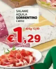 Crai Aquila Salame offerta