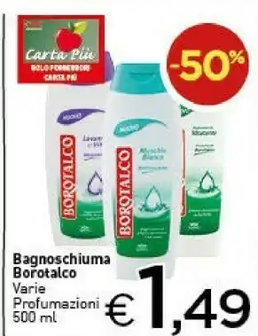 Crai Borotalco Bagnoschiuma offerta
