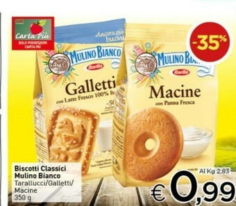 Crai Mulino Bianco Macine Con Panna Fresca 350 G(ml) offerta