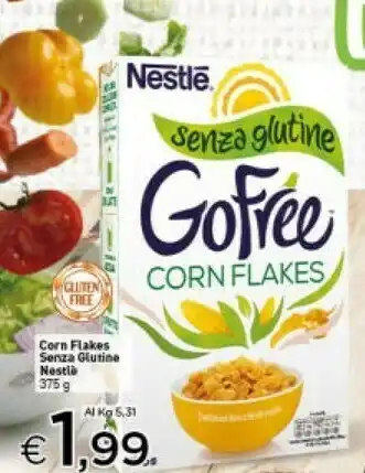 Crai Nestlè Gluten Free Corn Flakes 375 G(ml) offerta