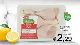 Crai Crai - Wurstel Di Pollo E Tacchino 250 G(ml) offerta