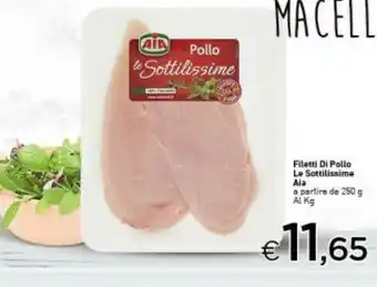 Crai Aia Sottilissime Di Filetti Di Pollo Italiano offerta
