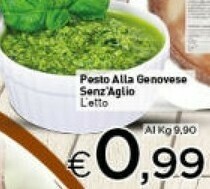 Pesto Alla Genovese Senz'aglio