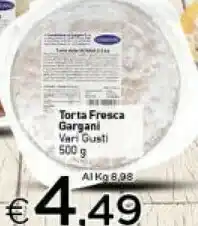Crai Gargani Torta Fresca offerta