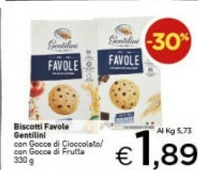 Crai Gentilini Favole Con Gocce Di Frutta 330 G(ml) offerta