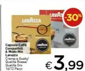Crai Lavazza Capsule Catfe Compatibili A Modo Mio offerta
