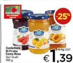 Crai Santa rosa Confetture Di Frutta offerta