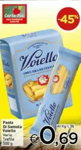 Crai Voiello Farfalle 500 G(ml) offerta