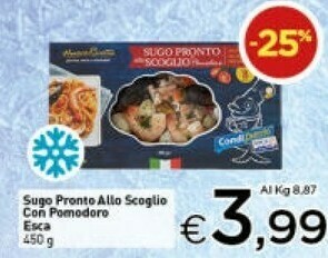 Sugo Pronto Alio Scoglio Con Pomodoro Esca