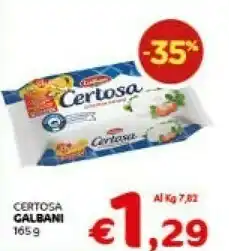 Crai Galbani Certosa offerta