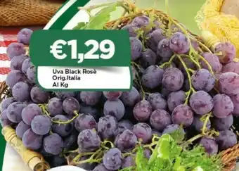 Crai Uva Black Rose offerta