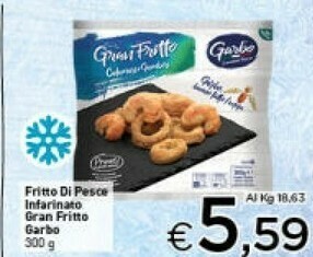 Crai Garbo Fritto Di Pesce Infarinato Gran Fritto offerta