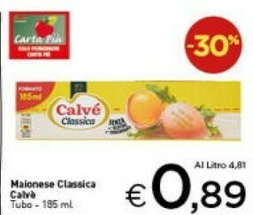 Crai Calvè Maionese Classica offerta