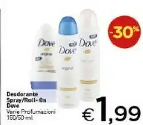Crai Dove 8710908559235 Deodorante Deodorante Spray 150 Ml offerta
