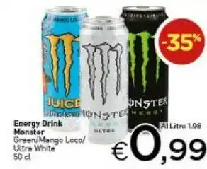 Crai Monster Energy Drink offerta