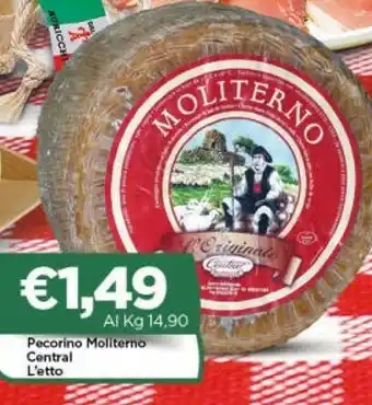 Crai Central Pecorino Moliterno offerta