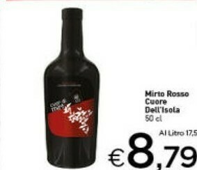 Crai Cuore Dell'isola Mirto Rosso offerta