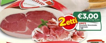Crai King's Prosciutto Snocciolato Stagionato offerta