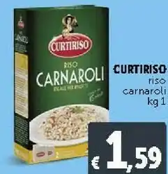 Deco Supermercati Curtiriso Riso Carnaroli 1000 G(ml) offerta