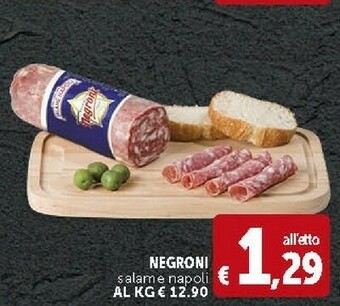 Deco Supermercati Negroni Salame Napoli offerta