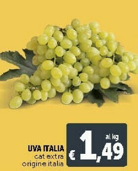 Deco Supermercati Uva Italia offerta